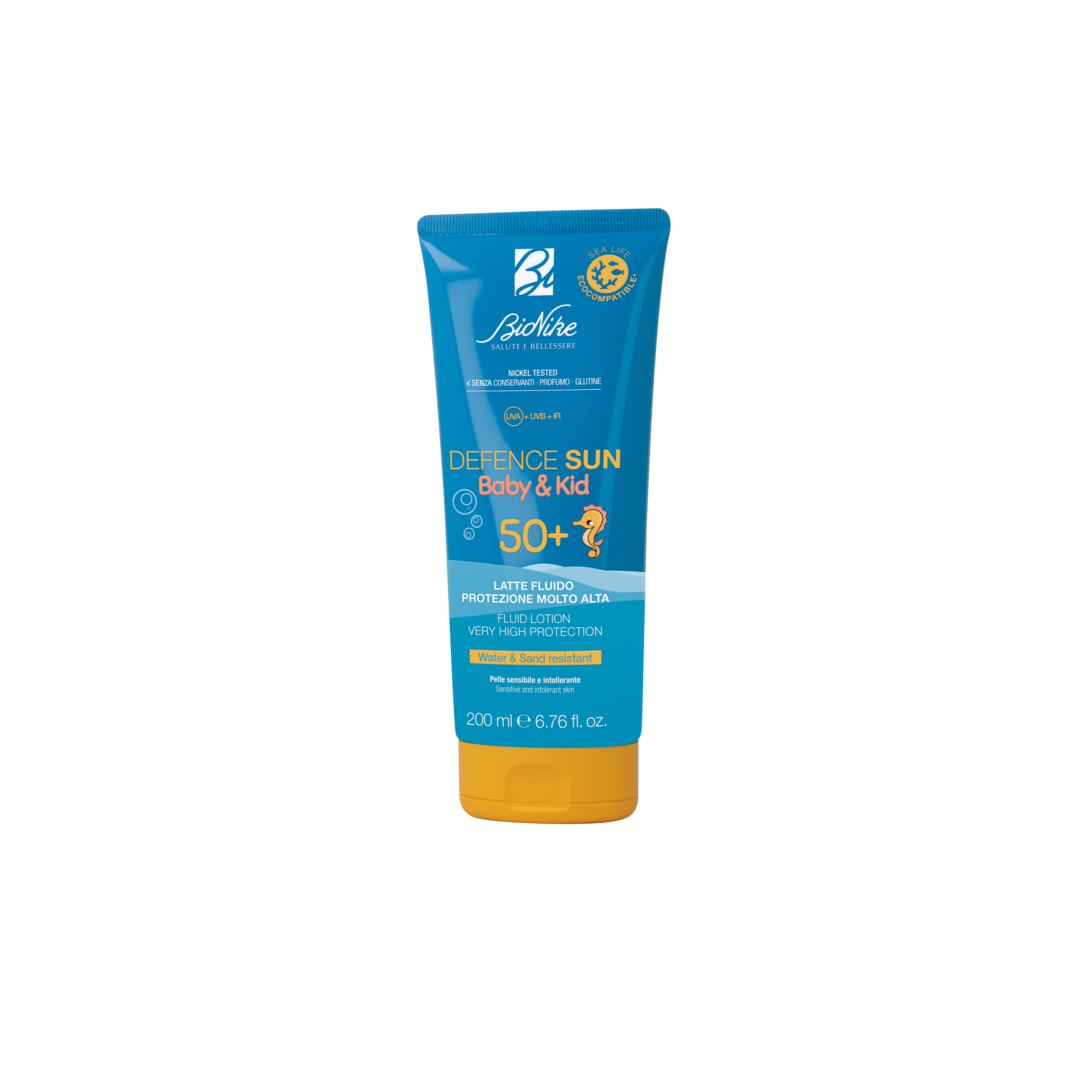 BIONIKE SUN PÄIKESEKAITSELOSJOON LASTELE SPF50+ 200ML - Tootepilt 