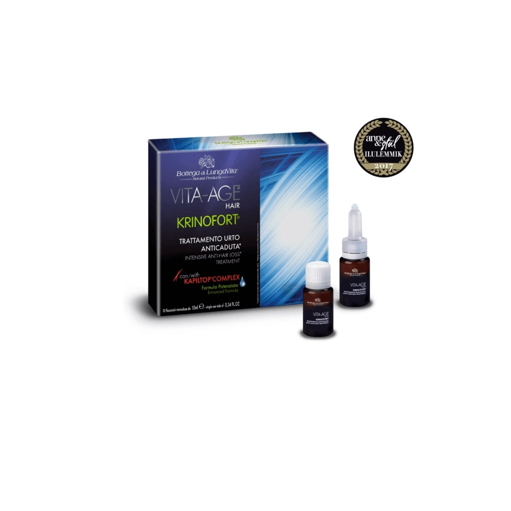 VITA-AGE KRINOFORT AMPULLID JUUSTELE 10ML N10 - Tootepilt 