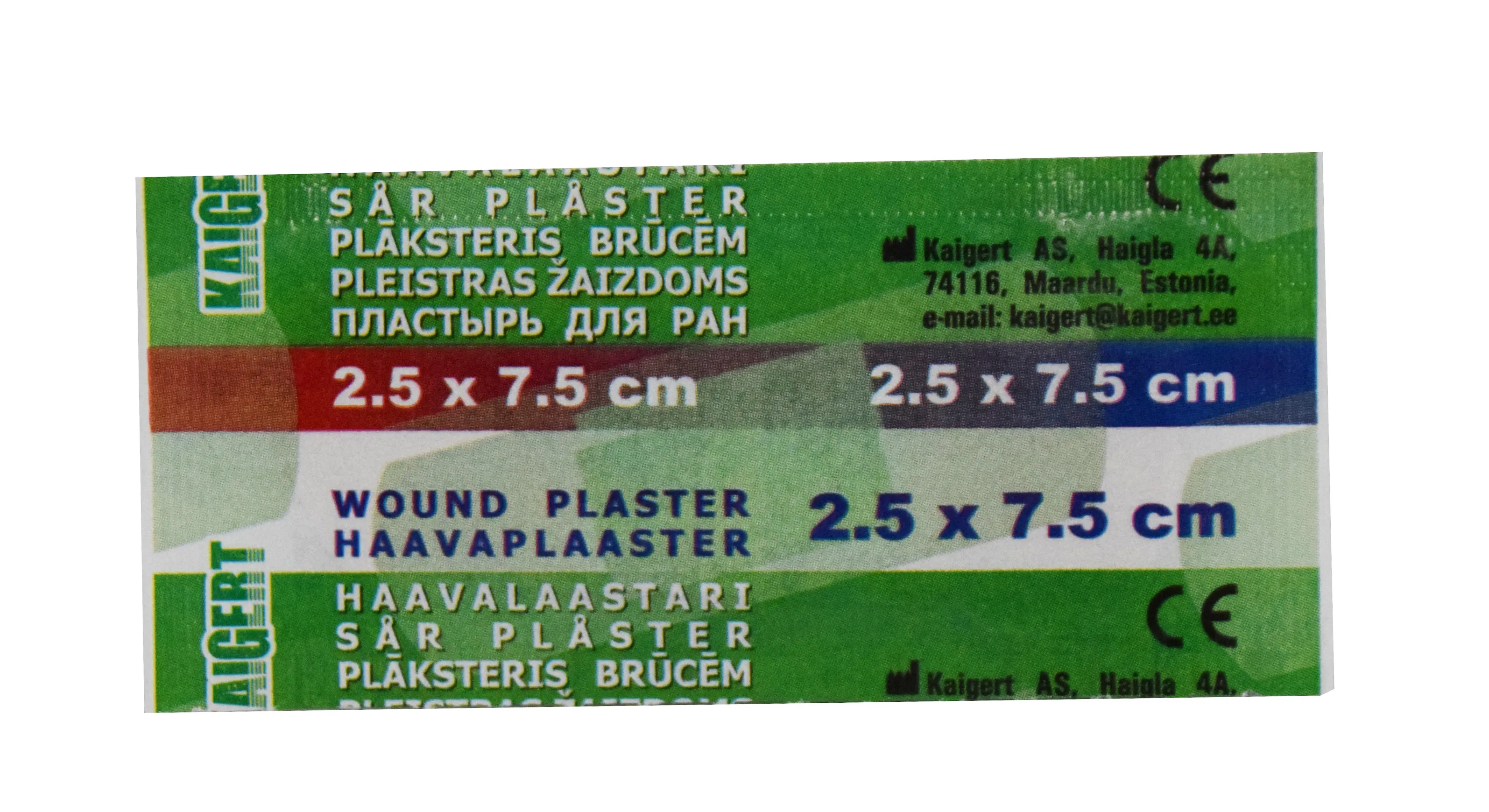 HAAVAPLAASTER 2,5X7,5CM (KAIGERT) - Tootepilt 