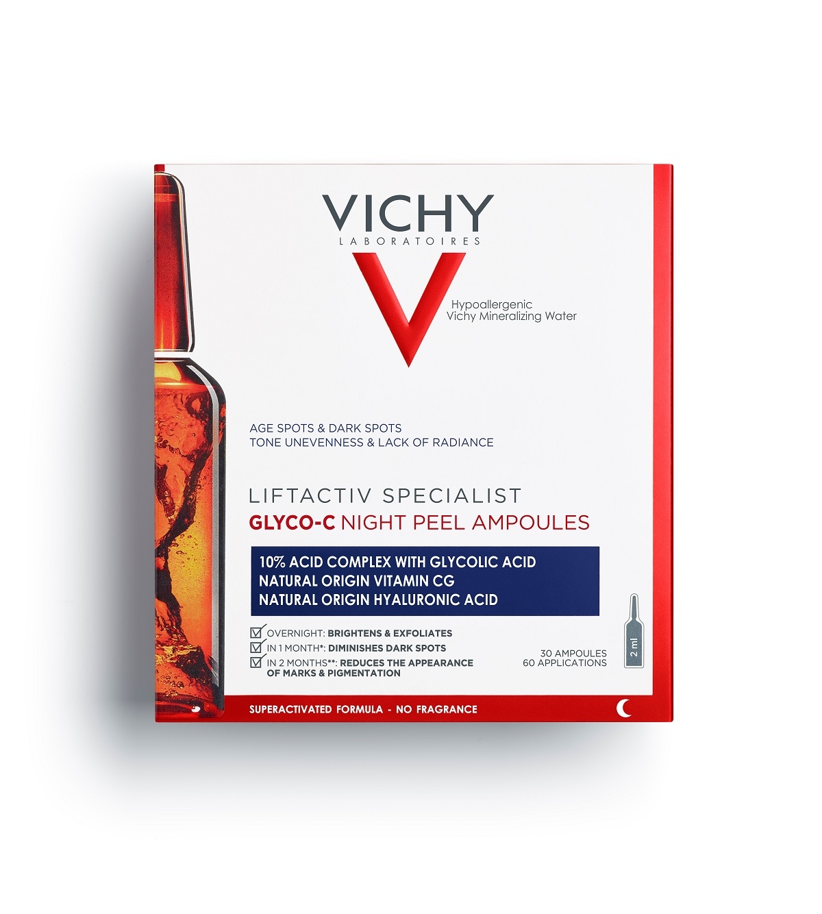 LIFTACTIV COLLAGEN GLYCO-C KOORIVAD ÖÖAMPULLID 2.0 ml x 30 - Tootepilt 