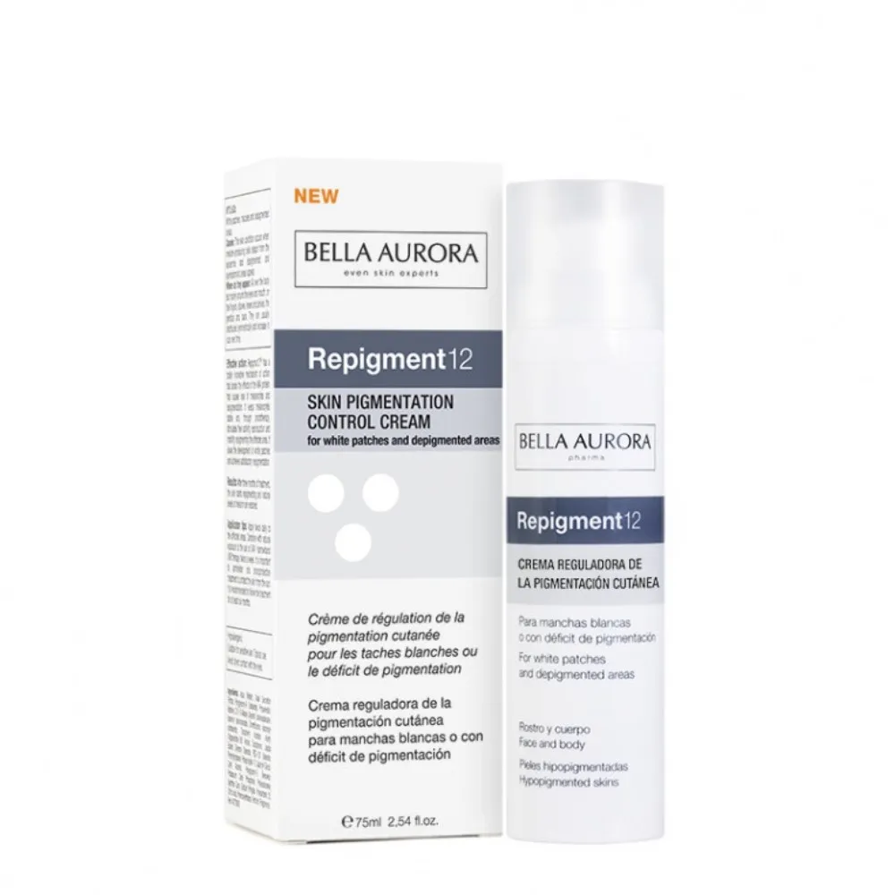 BELLA AURORA REPIGMENT12 NÄOKREEM VALGETELE LAIKUDELE 75ML - Tootepilt 