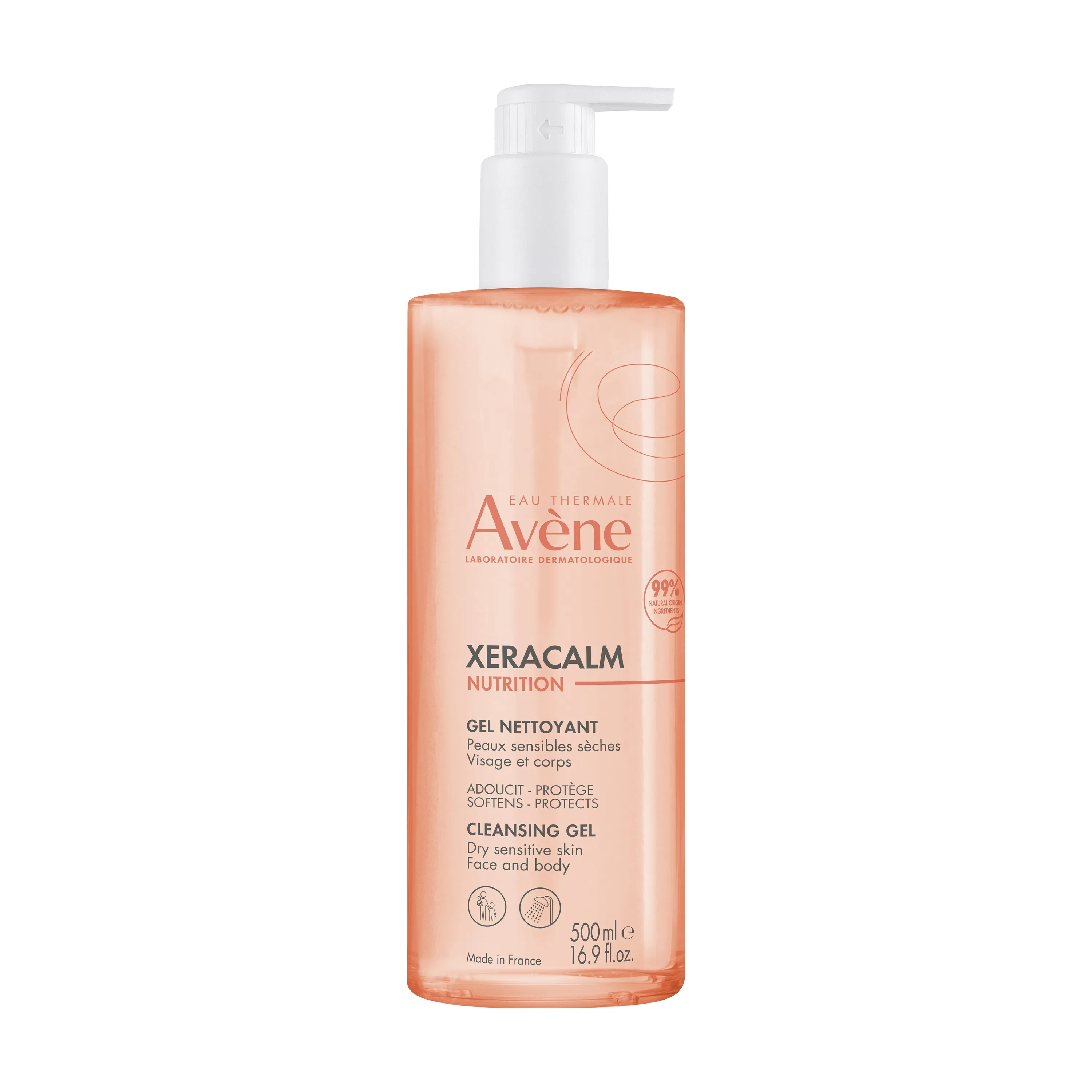 AVENE XERACALM NUTRITION PESEMISGEEL 500ML - Tootepilt 2