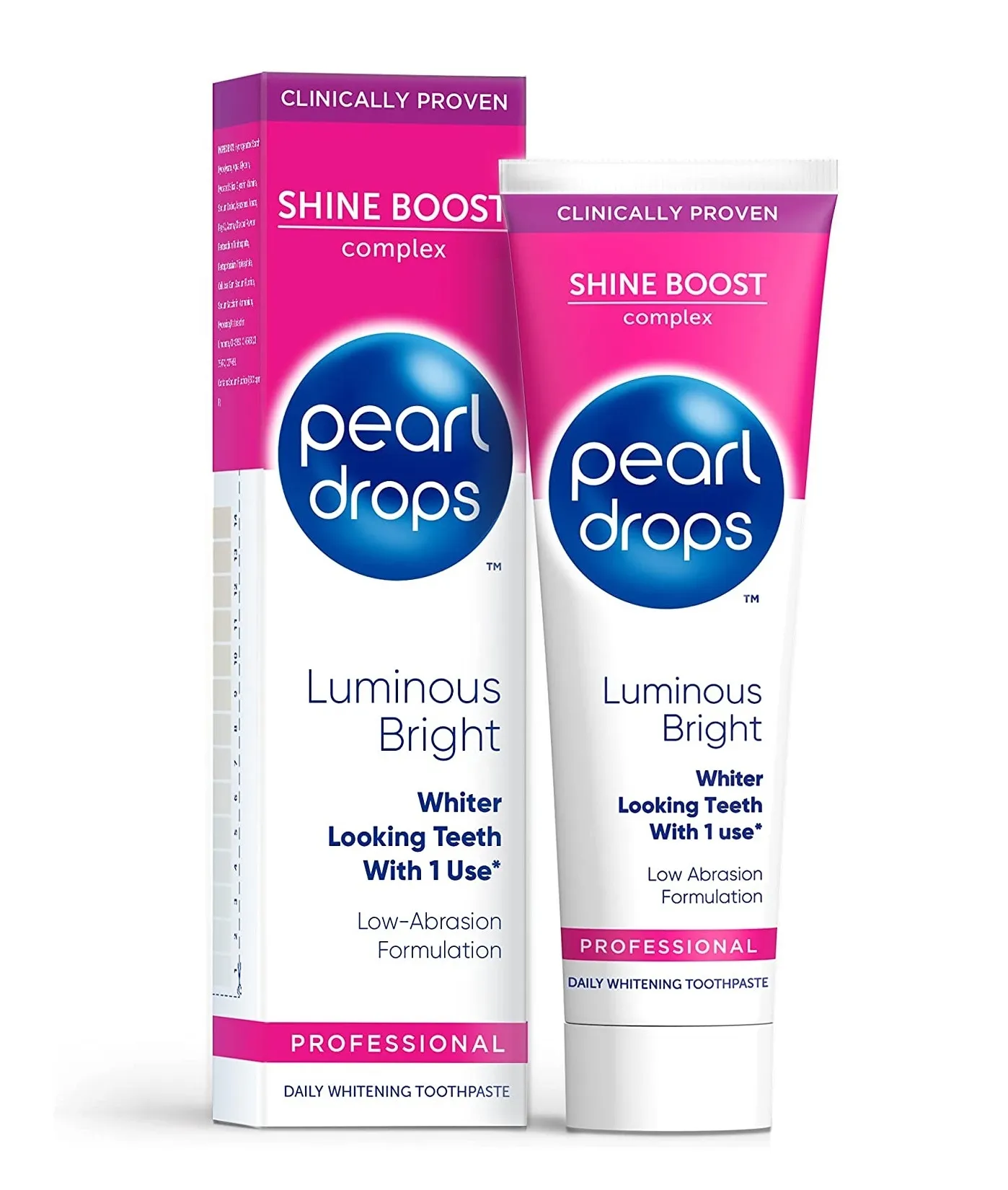 PEARL DROPS LUMINOUS BRIGHT HAMBAPASTA VALGENDAV 75ML - Tootepilt 