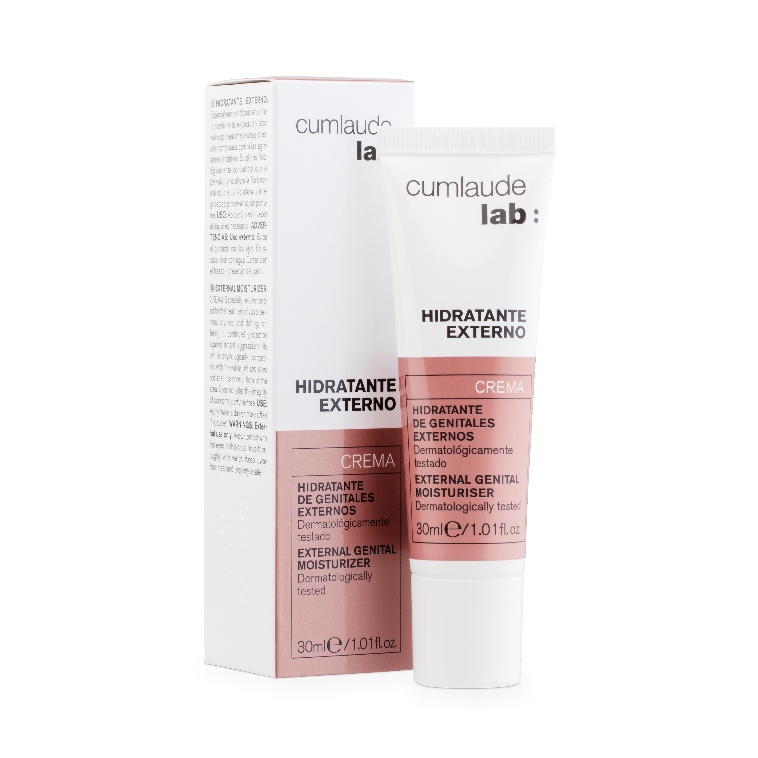 CUMLAUDE INTIIMKREEM VÄLISTELE SUGUELUNDITELE NIISUTAV 30ML - Tootepilt 