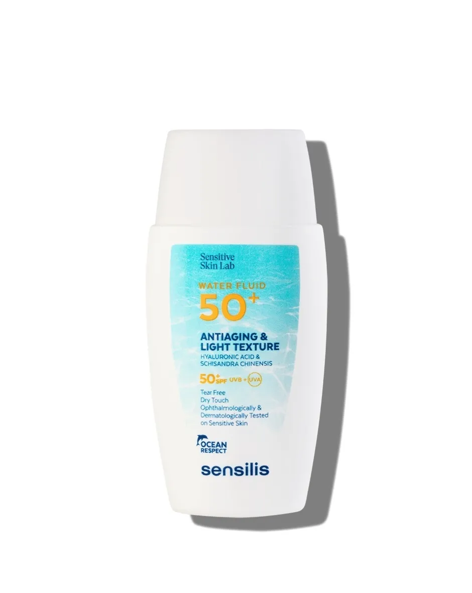 SENSILIS PÄIKESEKAITSEFLUID VANANEMISVASTANE SPF50+ 40ML - Tootepilt 