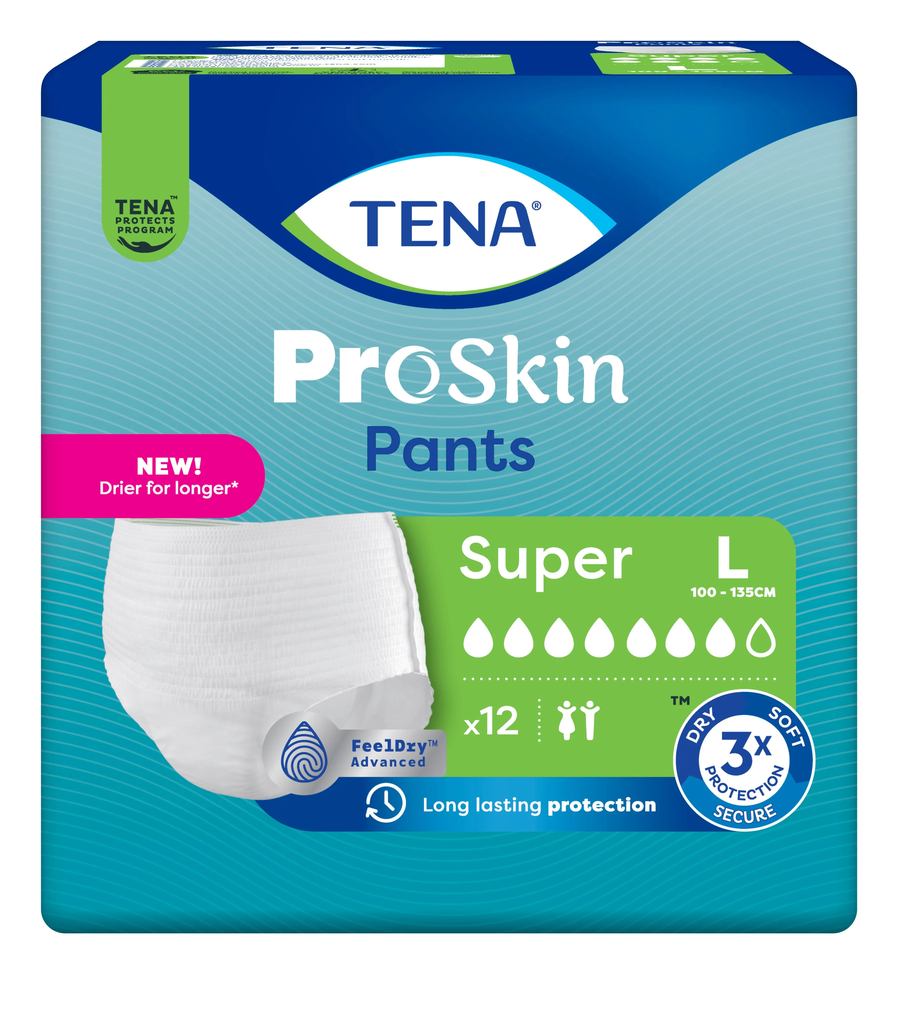 TENA PANTS SUPER L N12 - Tootepilt 