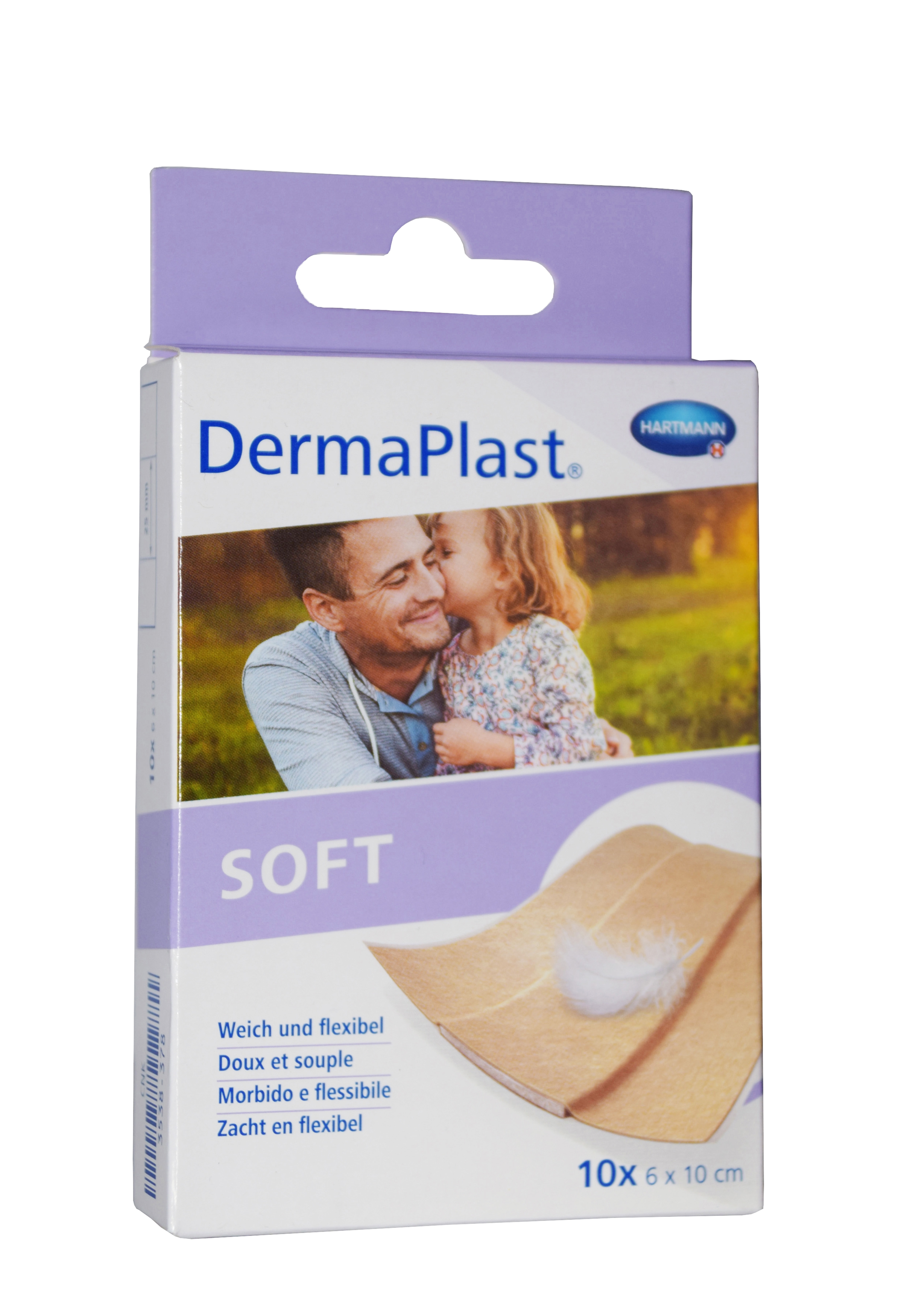 DERMAPLAST PLAASTRID SOFT 6X10CM N10 - Tootepilt 