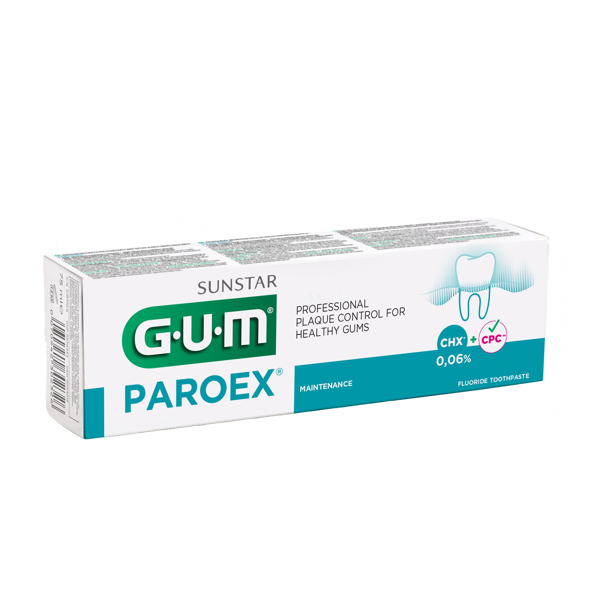GUM HAMBAPASTA PAROEX 0,06% ALOE VERA 75ML - Tootepilt 