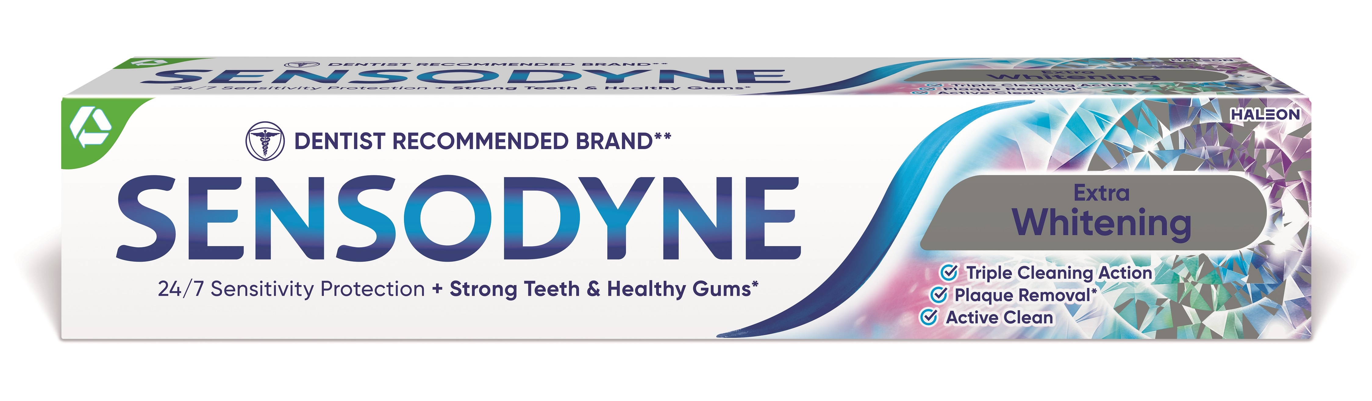 SENSODYNE HAMBAPASTA EXTRA WHITENING 75ML UUS - Tootepilt 