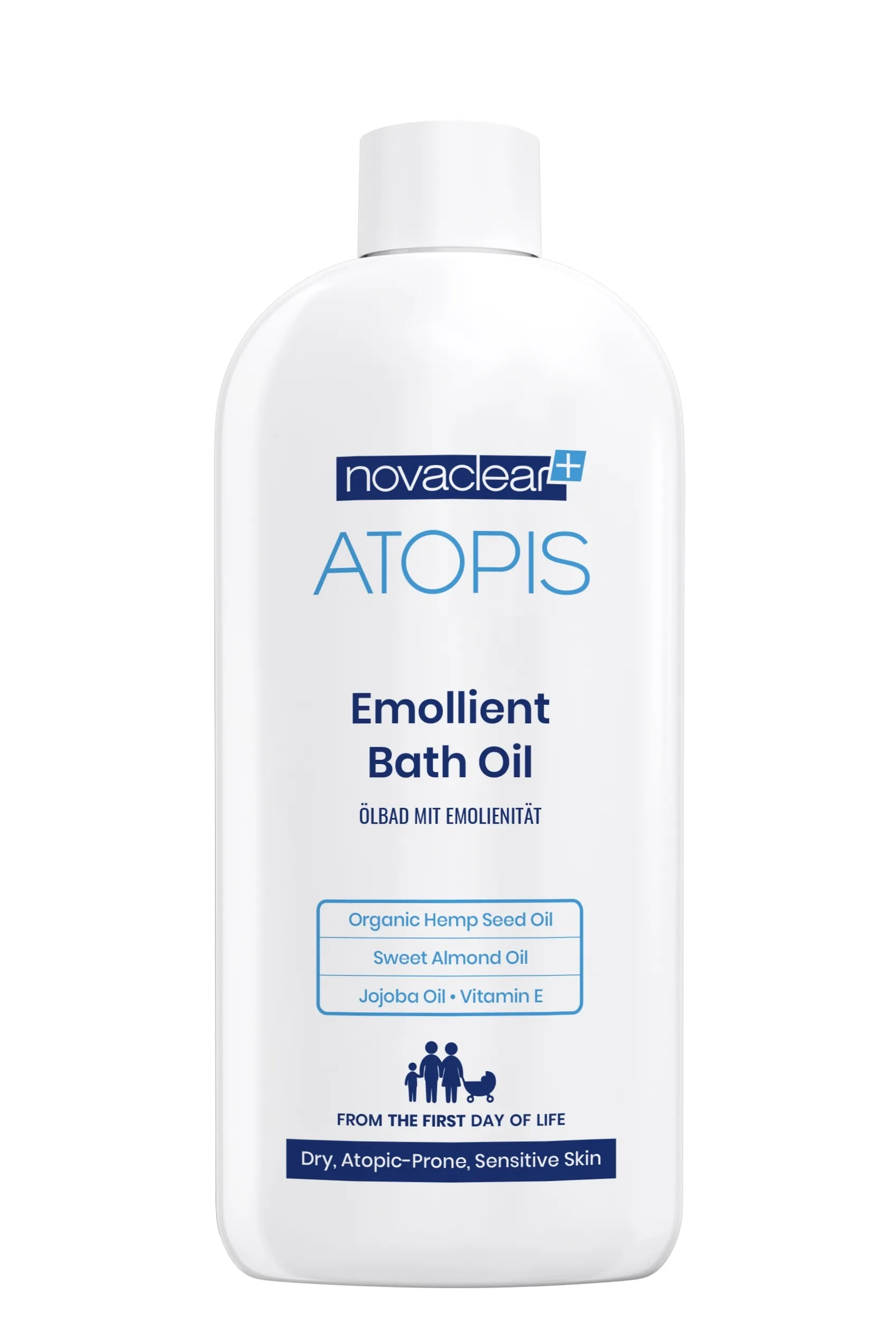 NOVACLEAR ATOPIS VANNIÕLI PEHMENDAV 200ML - Tootepilt 