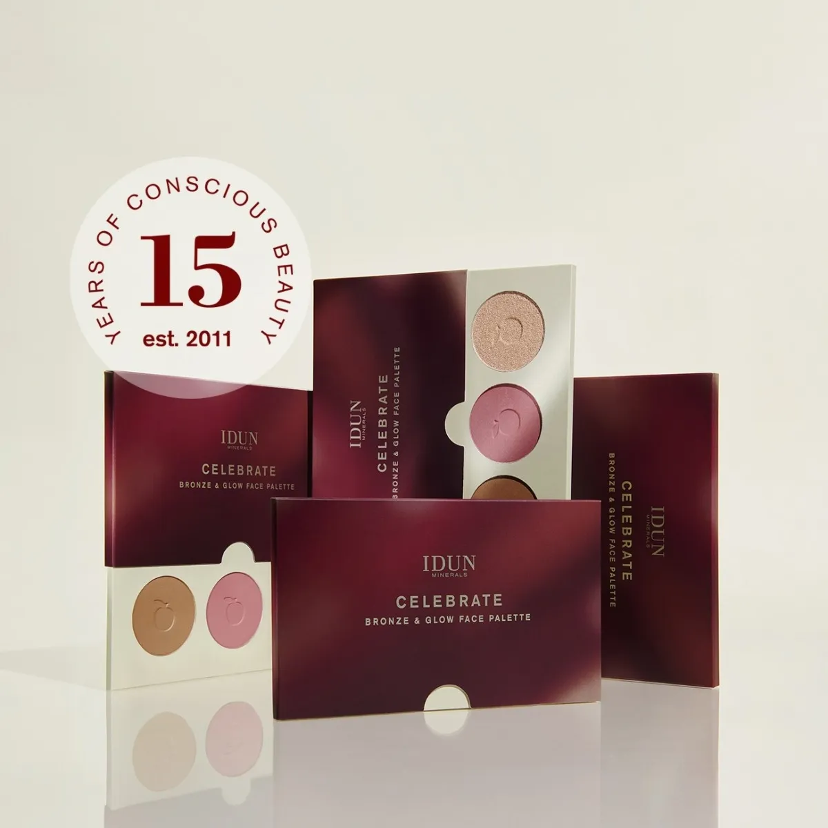 IDUN NÄOPALETT CELEBRATE BRONZE & GLOW 7,6G - Tootepilt 4