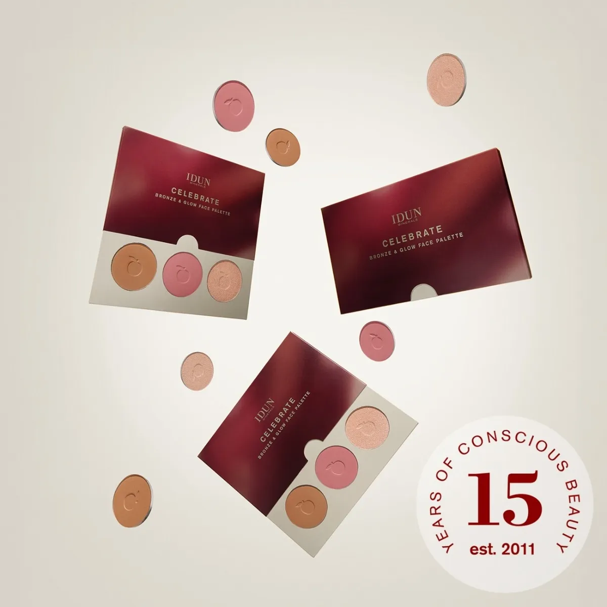 IDUN NÄOPALETT CELEBRATE BRONZE & GLOW 7,6G - Tootepilt 5