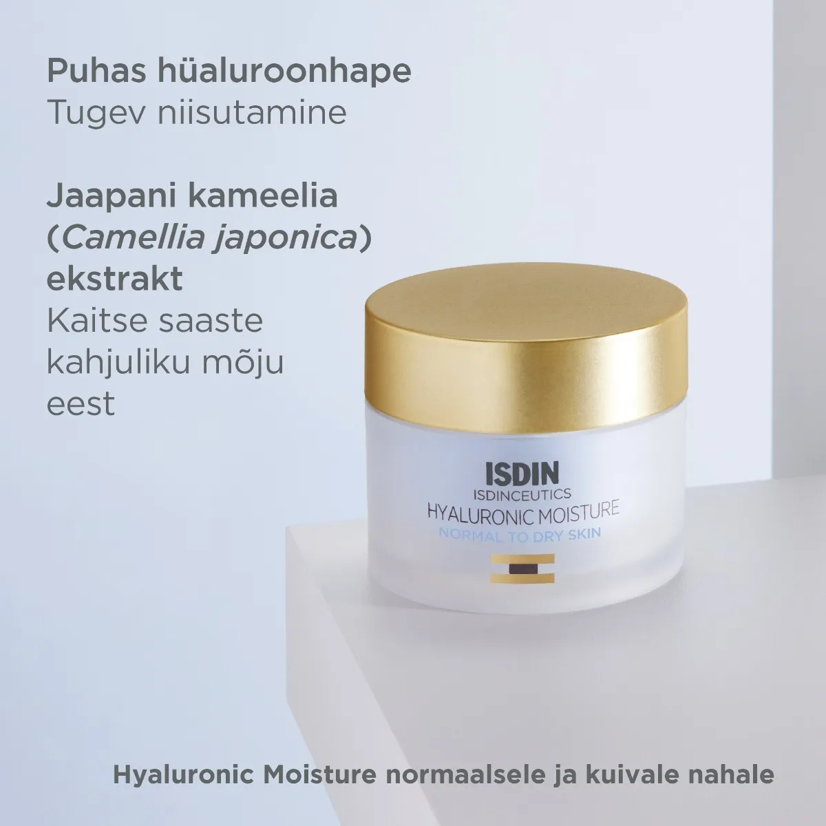 ISDIN NÄOKREEM HÜALUROONHAPPEGA NORMAALSELE JA KUIVALE NAHALE 50G - Tootepilt 5
