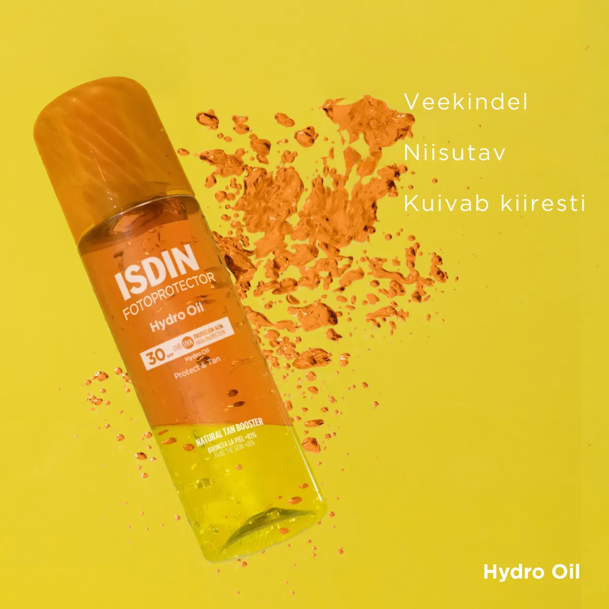 ISDIN SUN PÄIKESEKAITSEÕLI PÄEVITUST SOODUSTAV SPF30 200ML UUS - Tootepilt 1