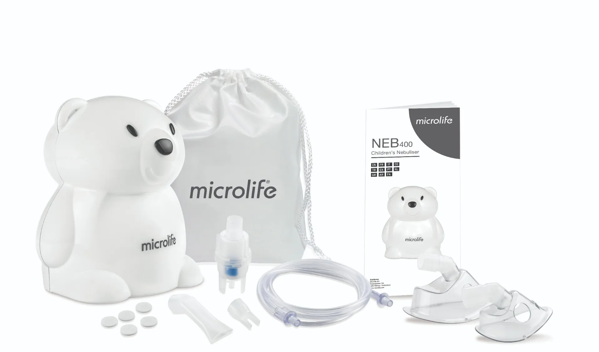 KOMPRESSOR-NEBULISAATOR NEB 400 MICROLIFE LASTELE - Tootepilt 4