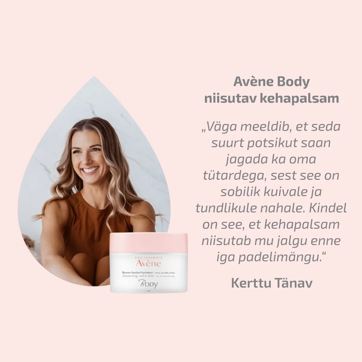 AVENE BODY KEHAPALSAM NIISUTAV 250ML - Tootepilt 2