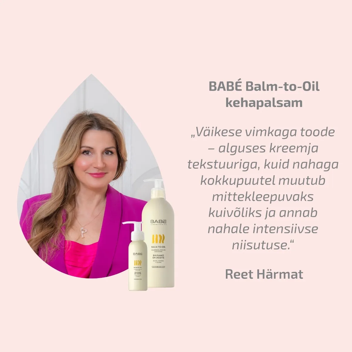BABE KEHAPALSAM BALM-TO-OIL 100ML - Tootepilt 2
