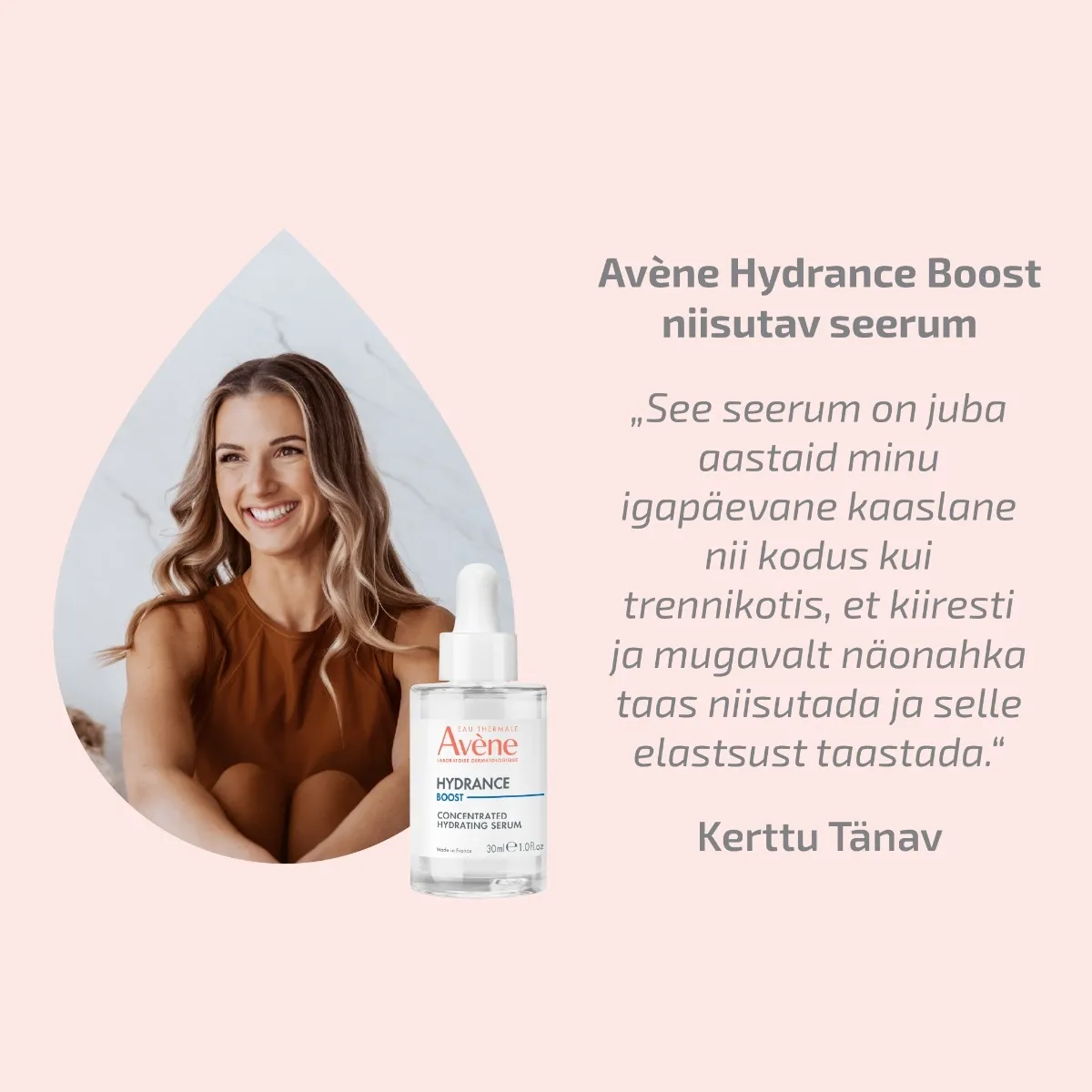 AVENE HYDRANCE BOOST SEERUM NIISUTAV 30ML - Tootepilt 2