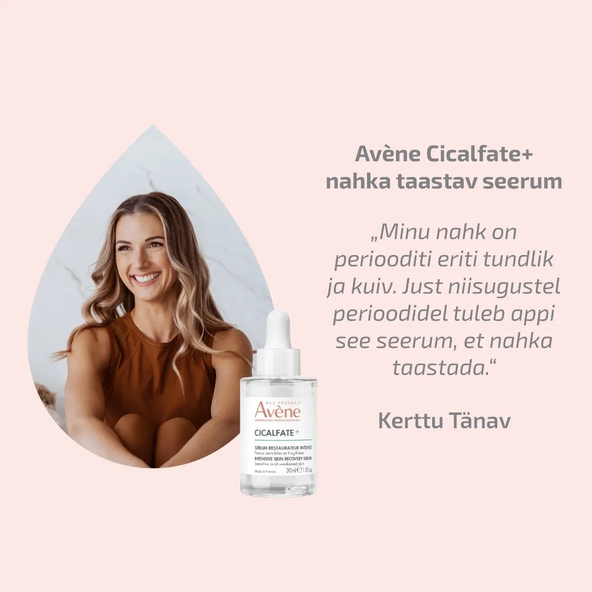 AVENE CICALFATE+ SEERUM TAASTAV 30ML - Tootepilt 2