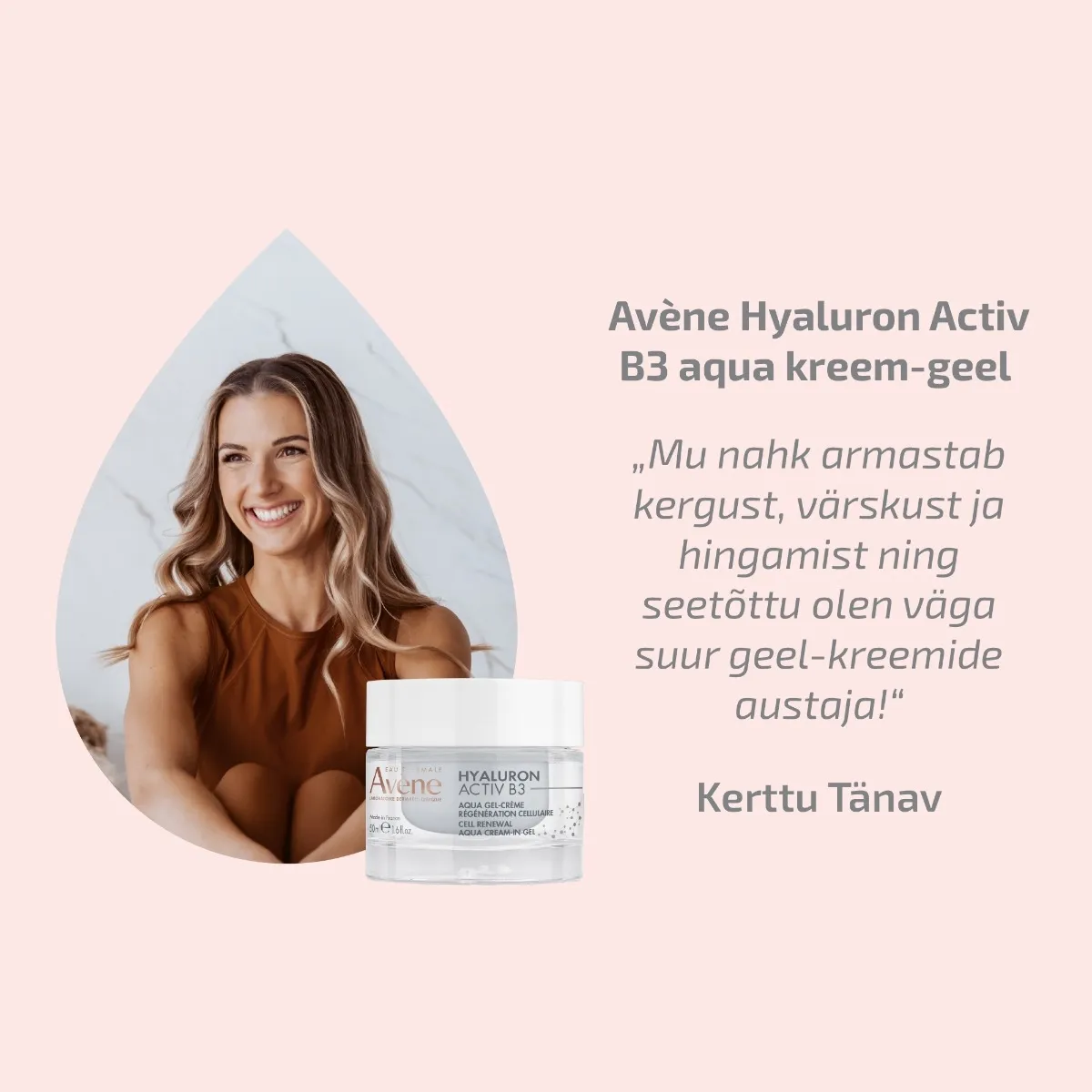 AVENE HYALURON ACTIV B3 AQUA-GEL VANANEMISVASTANE 50ML - Tootepilt 2