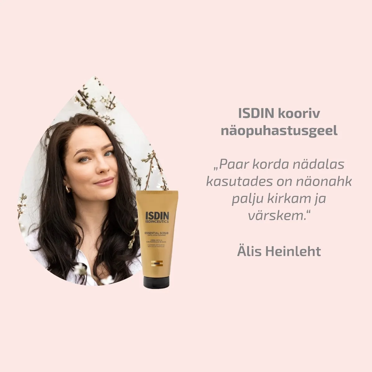 ISDIN KOORIV NÄOPUHASTUSGEEL 100G - Tootepilt 2