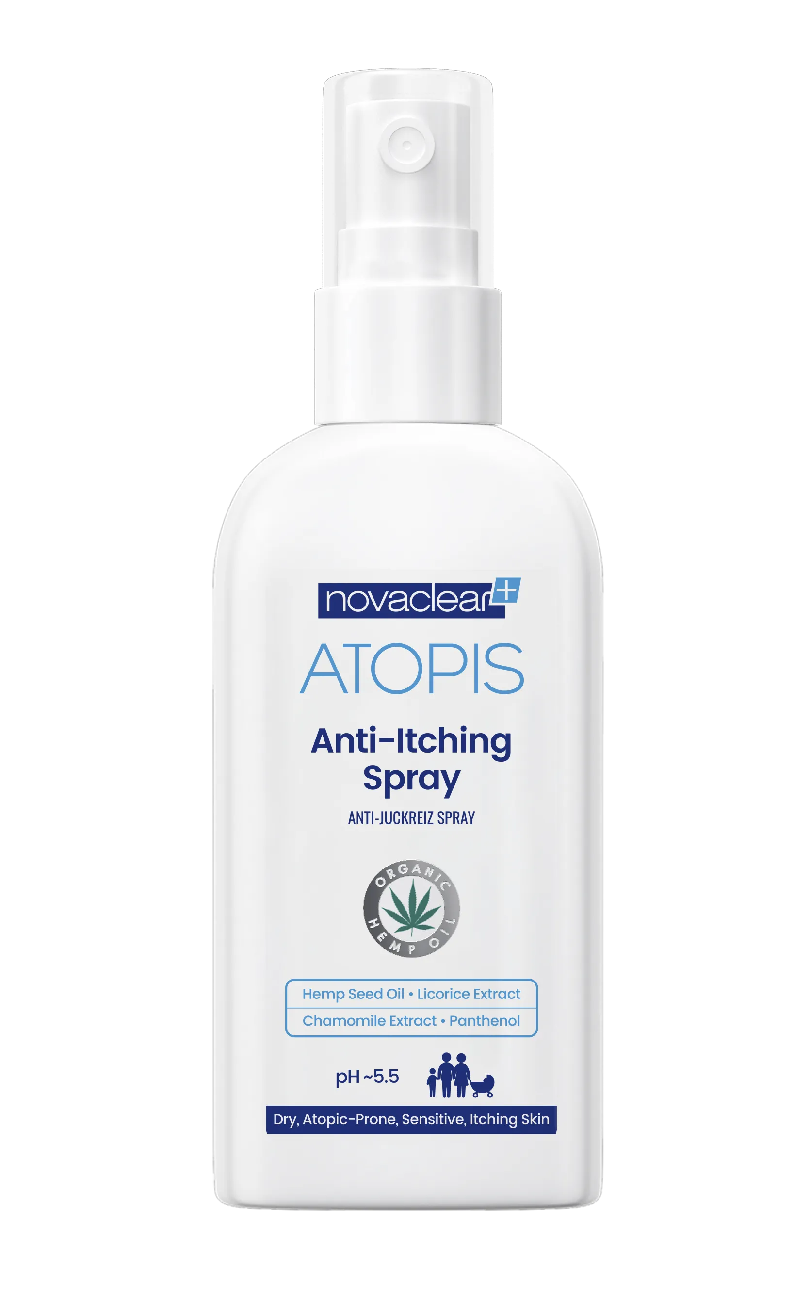 Novaclear Atopis sügelusvastane sprei 100 ml